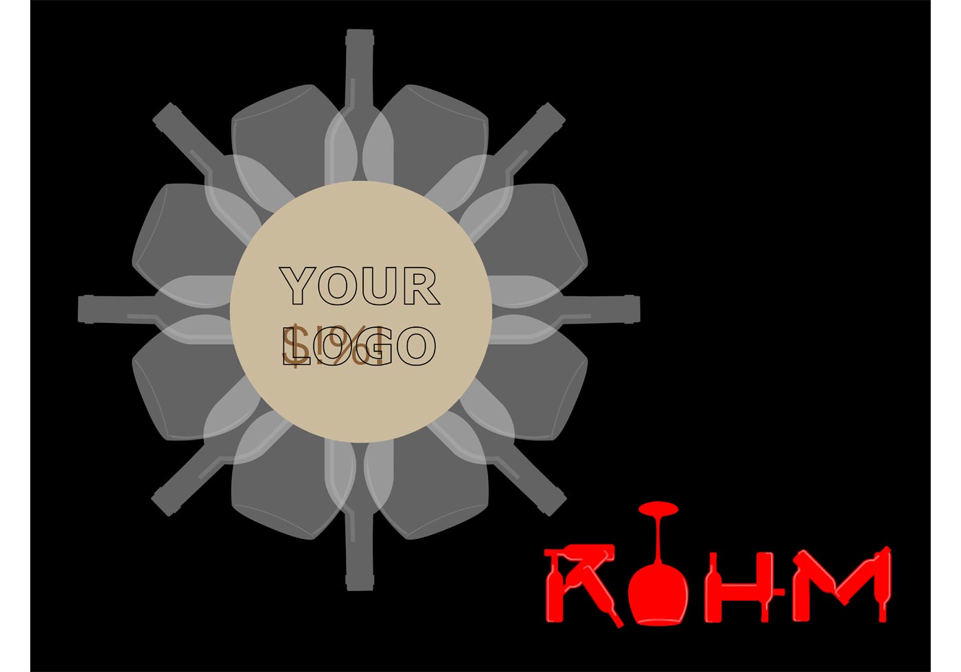 Download Wine rosette - Download Free Vector Art, Stock Graphics & Images