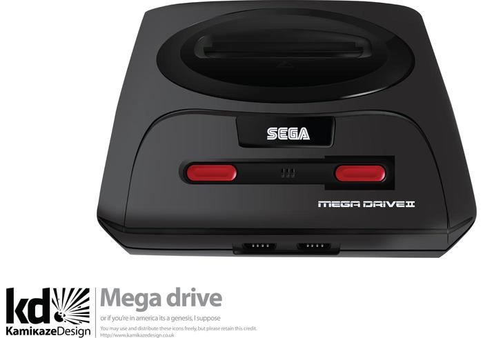 Sega Mega Drive Vector Sega Mega Drive Vector