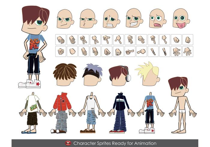 Download Free Male Vector Characters