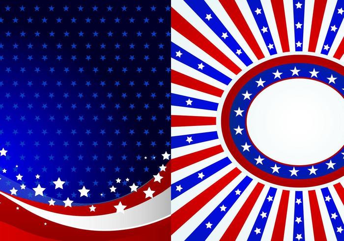 4th of July Wallpaper Vector Pack