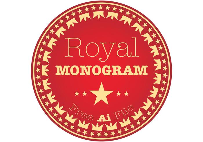 Royal Monogram Vector Royal Monogram Vector