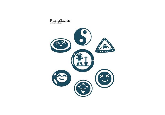 Free Vector Ring Icons Free Vector Ring Icons