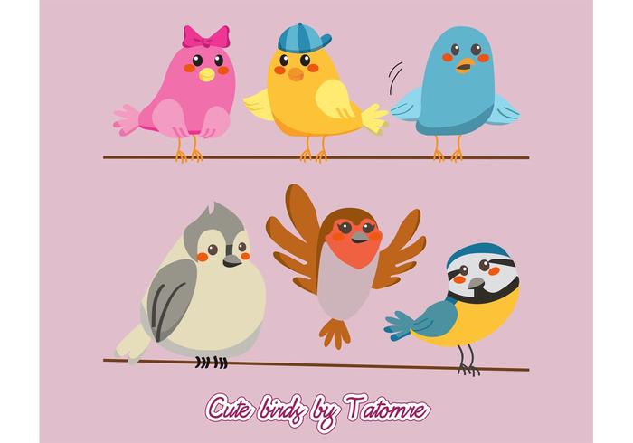 Cute Bird Vectors!!! Cute Bird Vectors!!!