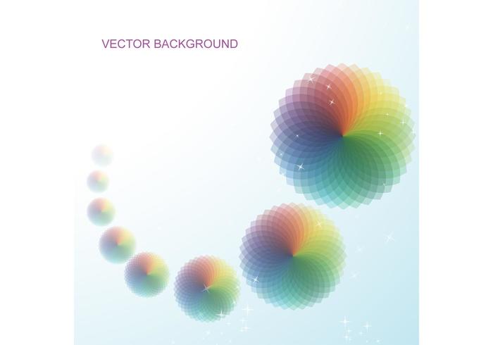 Background Vector with Abstract Circular Patterns Background Vector with Abstract Circular Patterns