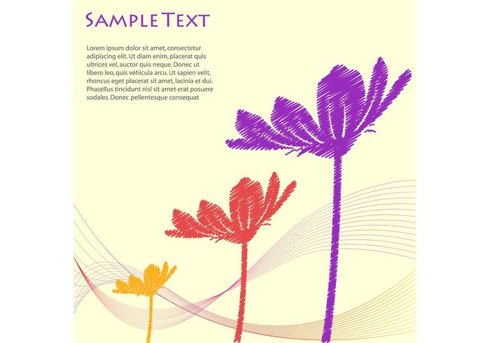Floral Vector Background Floral Vector Background