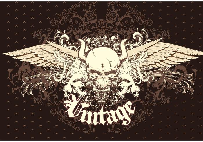Free Vintage Emblem Vector Free Vintage Emblem Vector