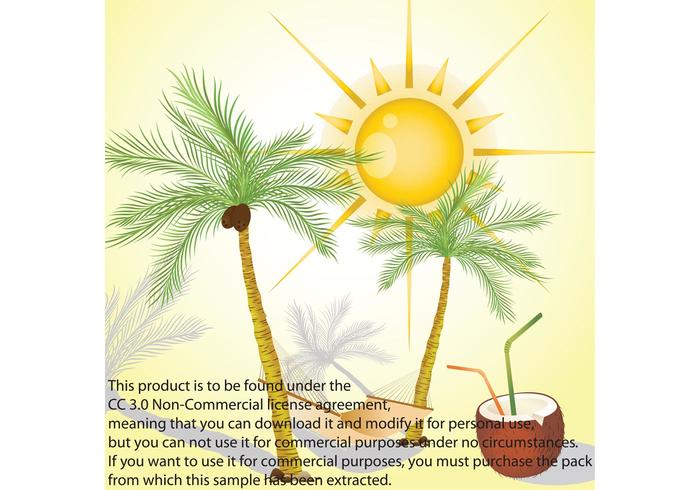 Summer Bundle Free Vectors Summer Bundle Free Vectors
