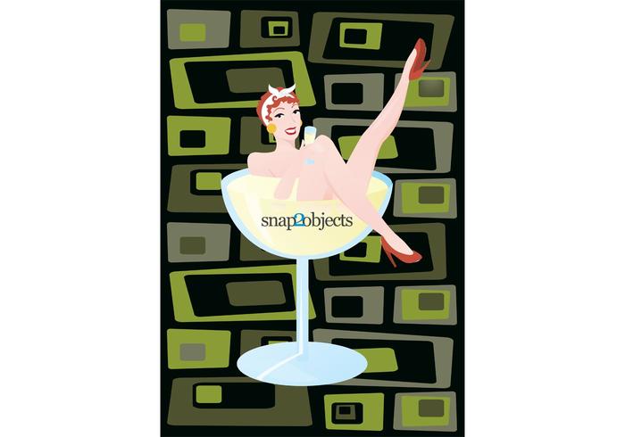 Pin Up Girl Vector Pin Up Girl Vector