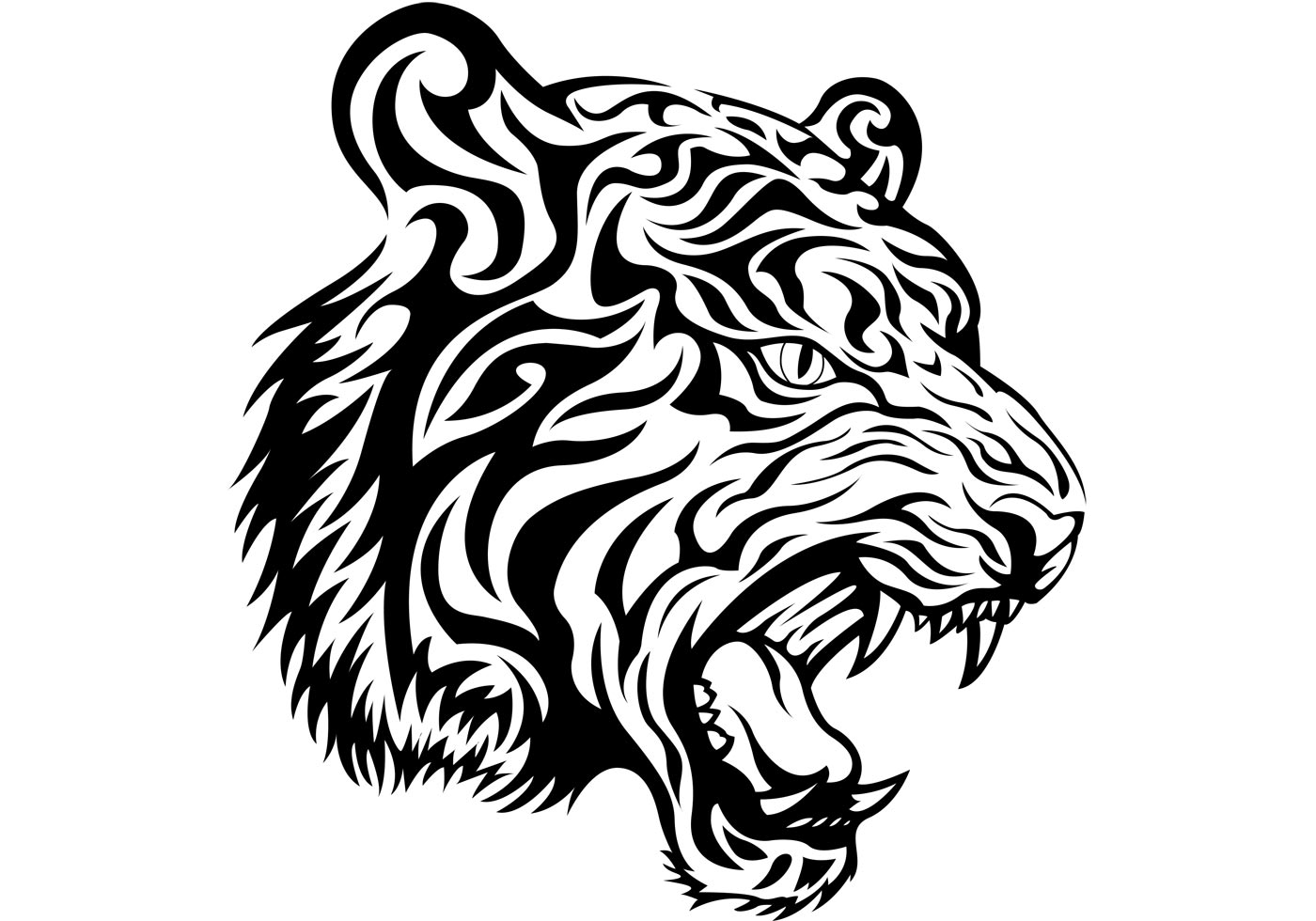 vector free download tiger - photo #39