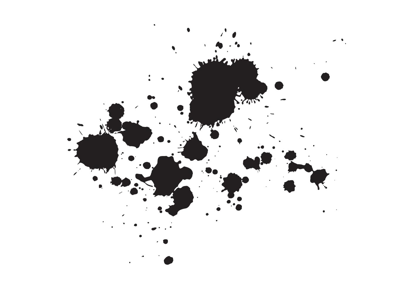 Download Free SVG Cut File - Royalty Free Mud Splatter Clip Art, Vector Ima...