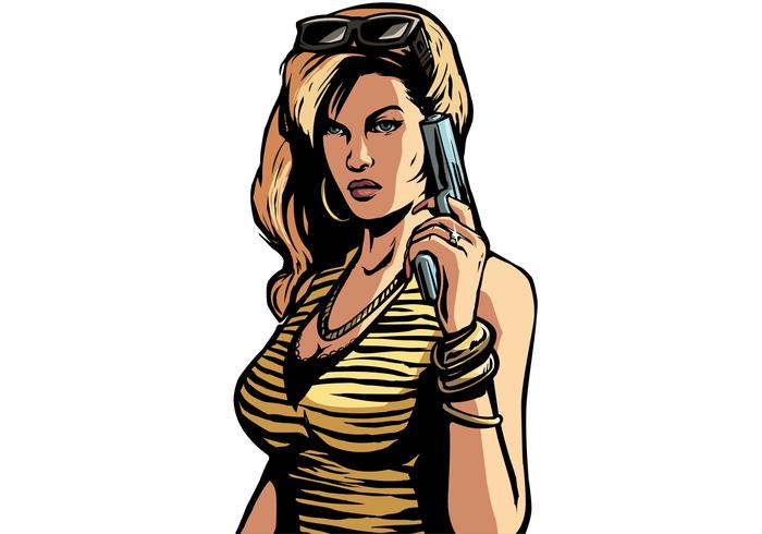 GTA Liberty City Artwork Vector GTA Liberty City Artwork Vector