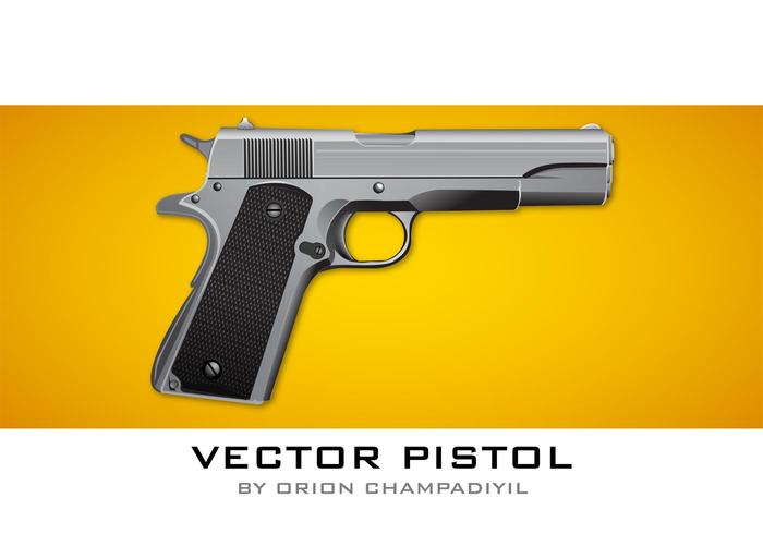 Vector Pistol Icon Vector Pistol Icon