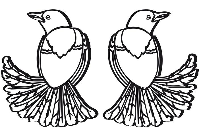 Merli - Two Birds Vector Merli - Two Birds Vector