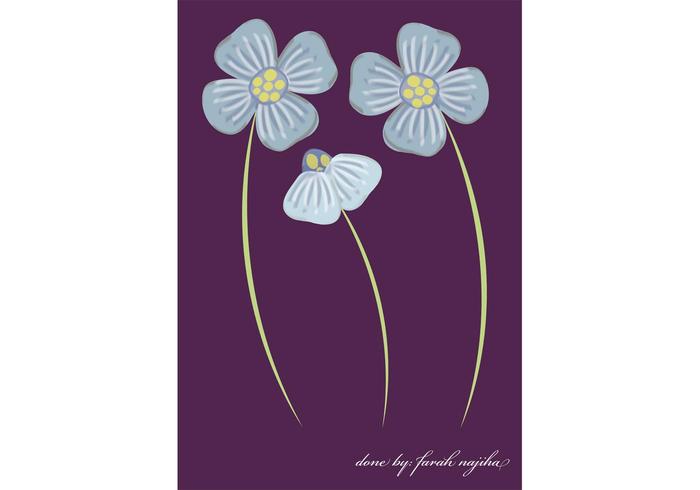 Flower Vector - Pink Polka Dotted Flower Flower Vector - Pink Polka Dotted Flower