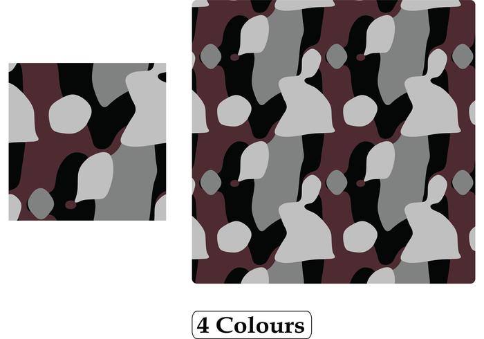 Free Seamless Camouflage Pattern Background Vector - 4 Colours Free Seamless Camouflage Pattern Background Vector - 4 Colours
