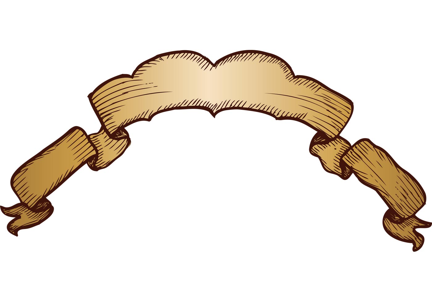Free Hand Drawn Banner Vector - Download Free Vector Art, Stock