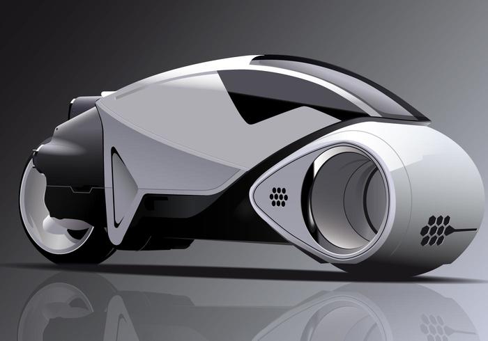 Tron Motorcycle Vector Tron Motorcycle Vector