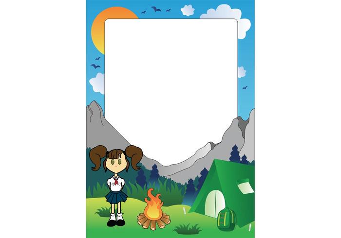 Girl Scout Vector Girl Scout Vector