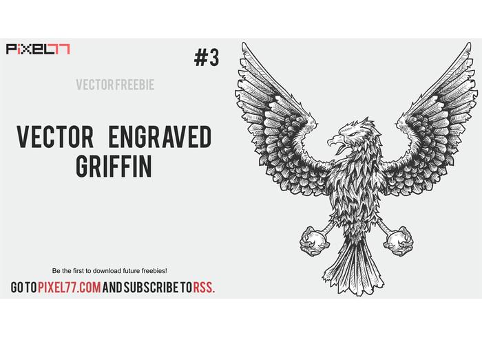 Weekly Freebie #3: Vector Engraved Griffin Weekly Freebie #3: Vector Engraved Griffin