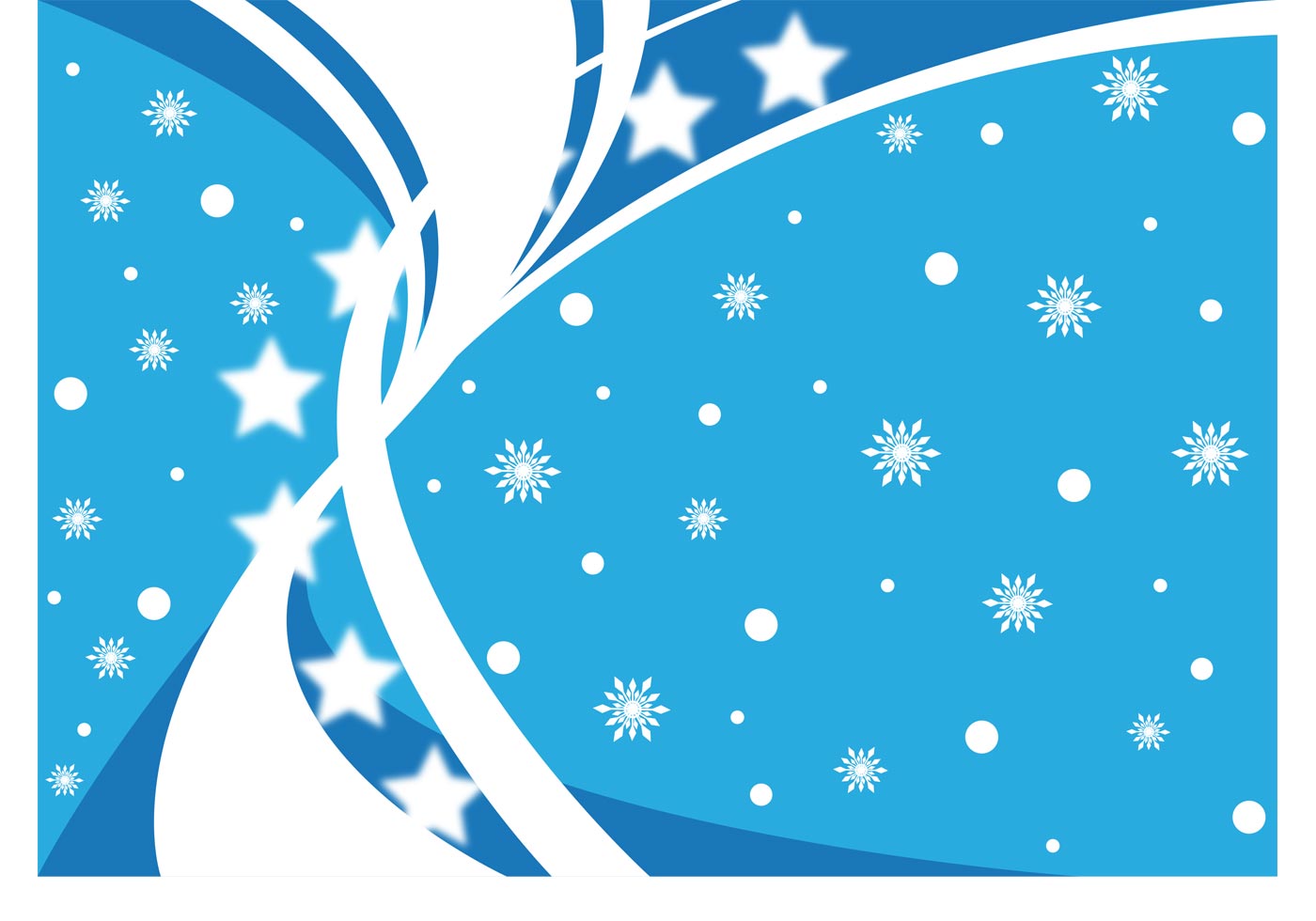  Winter  Background Vector 