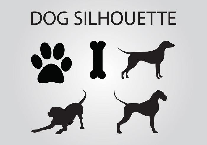 DOG VECTOR SILHOUETTE DOG VECTOR SILHOUETTE