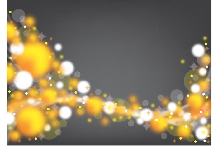 Yellow and white bubbles background Yellow and white bubbles background