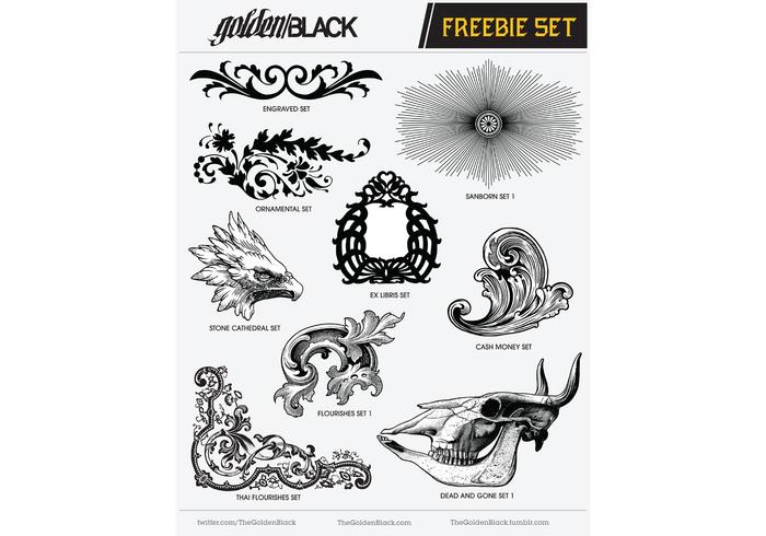 Skull Vector Set Skull Vector Set
