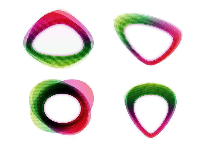 Abstract Colorful Frames Vector Pack Download Free Vectors