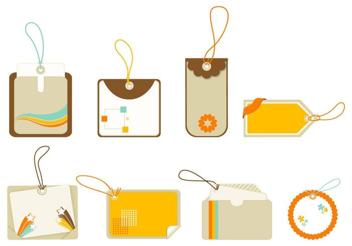 Download Retro Vector Tag and Label Pack - Download Free Vectors ...