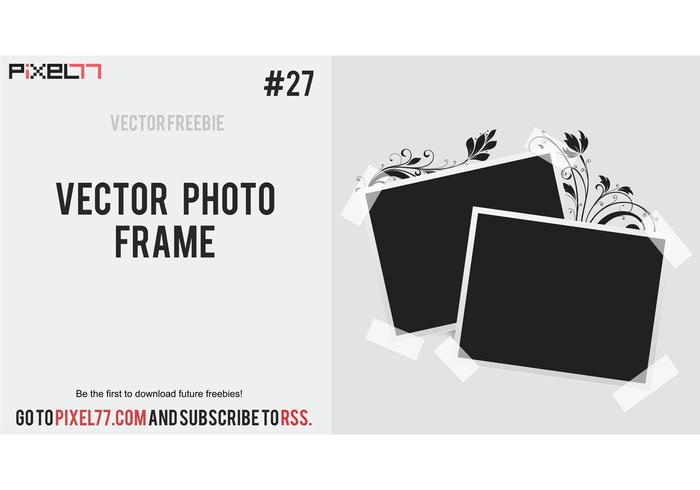 Vector photo frames Vector photo frames