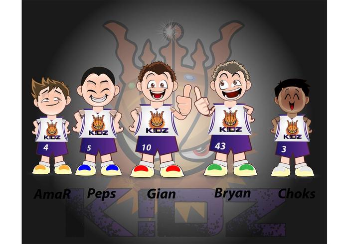 Basketball Vector First Five Pack Basketball Vector First Five Pack