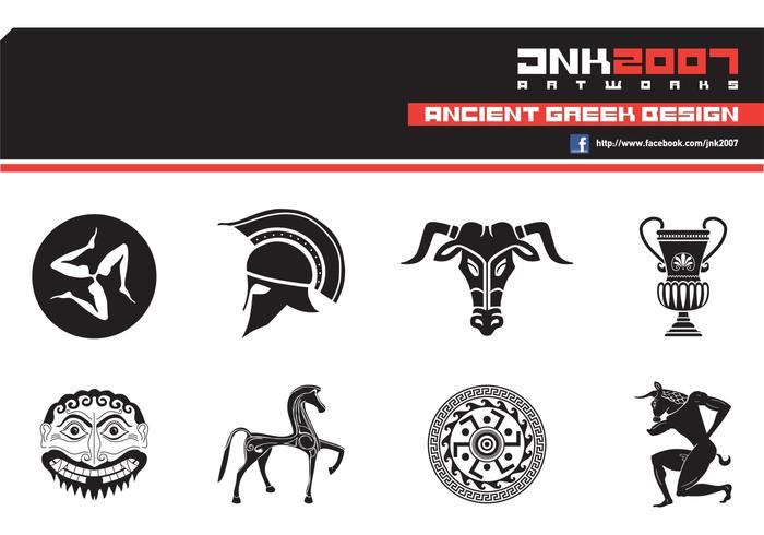 Old Vector Pack of Ancient Greek Designs Old Vector Pack of Ancient Greek Designs