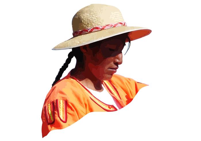 Peru Woman Vector Peru Woman Vector