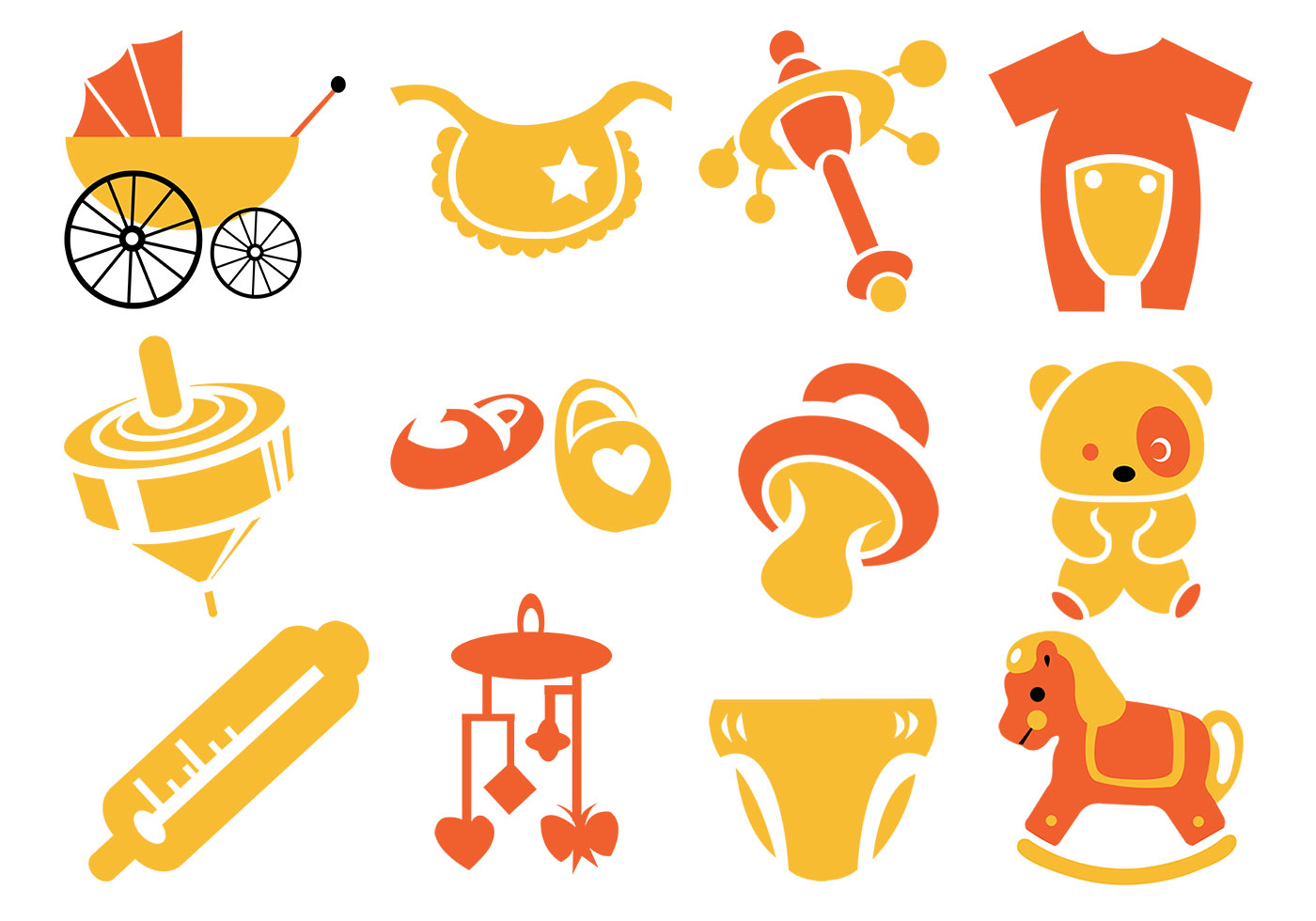 Download Baby Vector Icon Pack - Download Free Vectors, Clipart ...