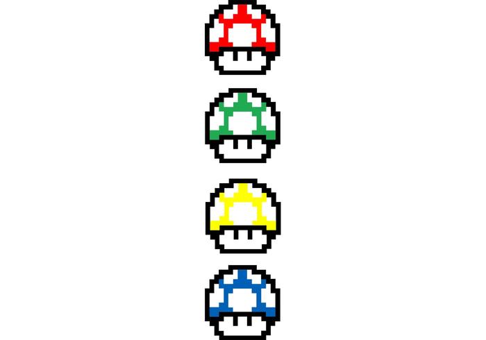 mario mushroom clipart - photo #44