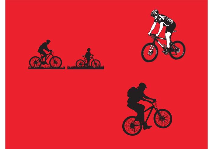 Mountain Cycling Vector Pack Mountain Cycling Vector Pack