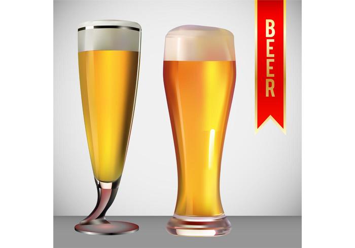 Beer Glass Vector Pack Beer Glass Vector Pack