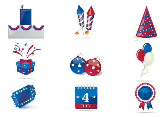 Fourth of July Vector Celebration Pack 