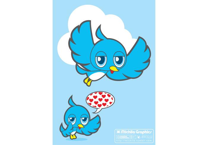 Blue Bird Vector Blue Bird Vector