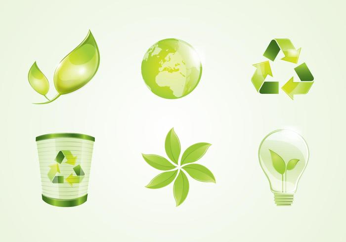 Eco Vector Logo Elements Eco Vector Logo Elements