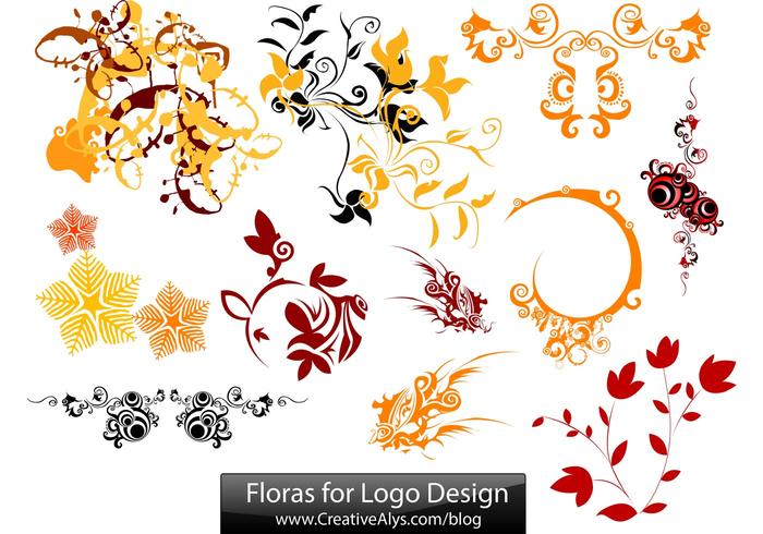 Floras for Logo Design Floras for Logo Design
