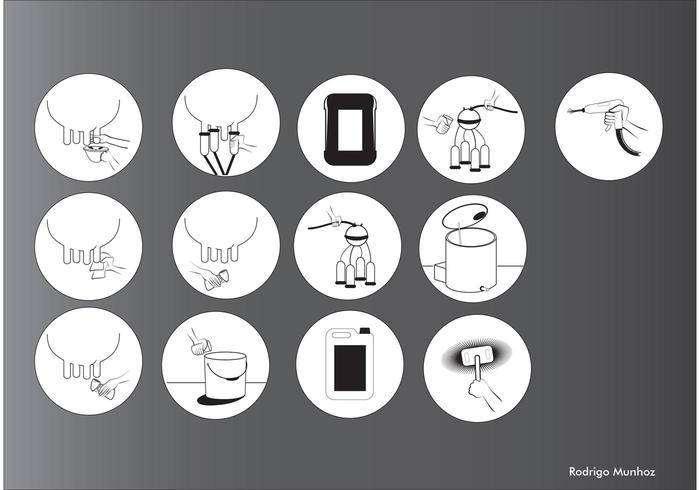 Creative Cow Vector Icons Creative Cow Vector Icons