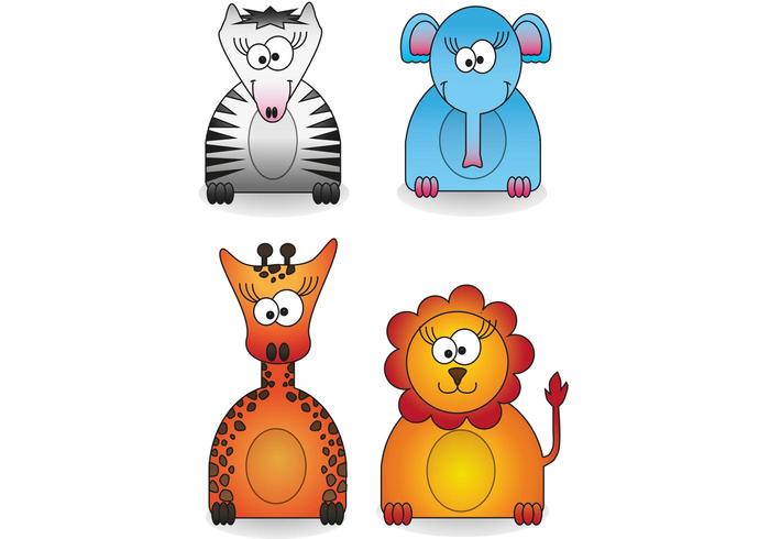 Zoo Animal Vector Pack Zoo Animal Vector Pack