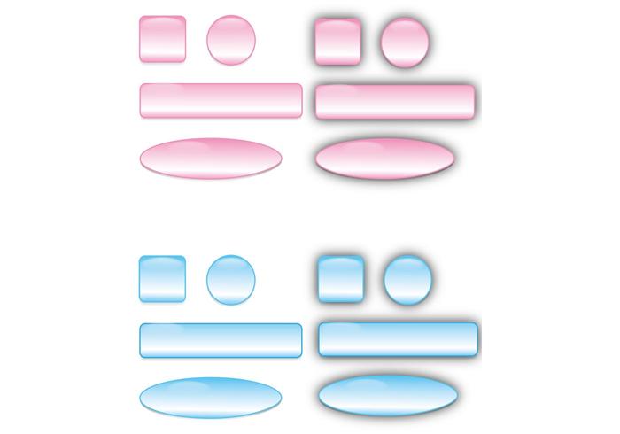 Free Glass Buttons Vectors and Bars Free Glass Buttons Vectors and Bars