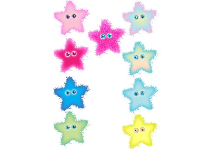 Furry Star vectors Furry Star vectors