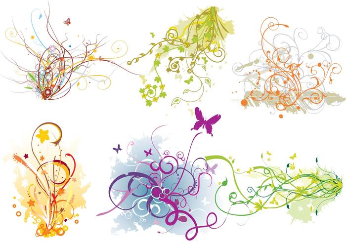 Swirl Flourish Vector Swirl Flourish Vector