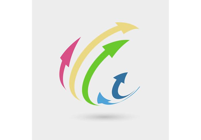 Free Vector of the Day #148: 3D Arrows Logo Concept Free Vector of the Day #148: 3D Arrows Logo Concept