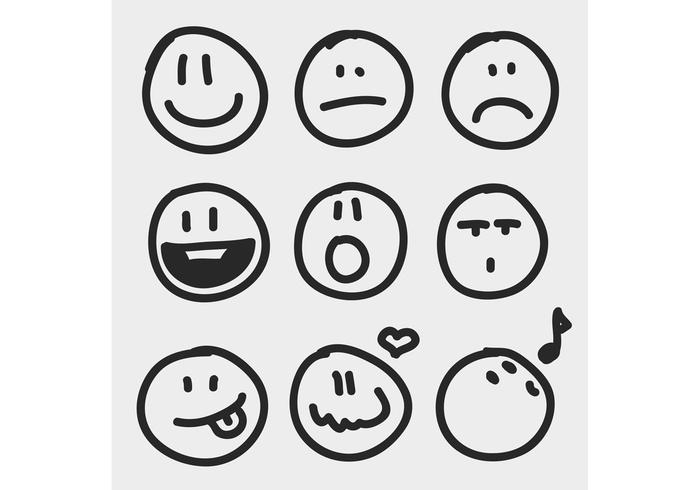 Free Vector of the Day #150: Sketchy Emotion Icons Free Vector of the Day #150: Sketchy Emotion Icons