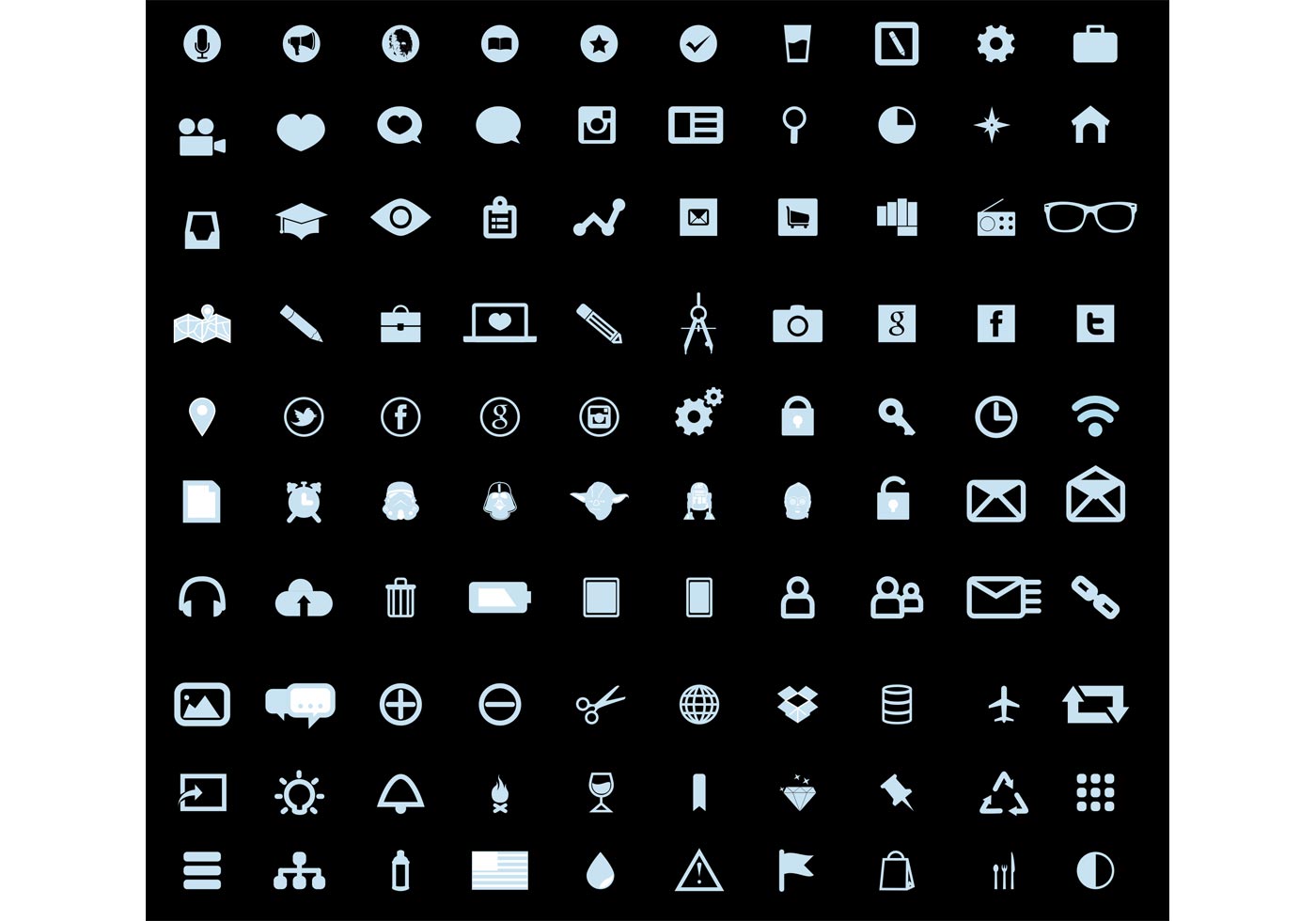  Free  Fresh Icons  Vector  Pack