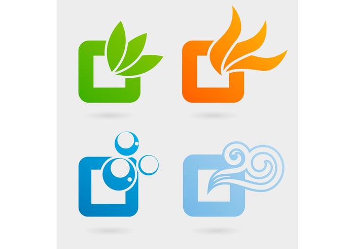 Nature Vector Elements Logos - Free Vector of the Day #157 Nature Vector Elements Logos - Free Vector of the Day #157